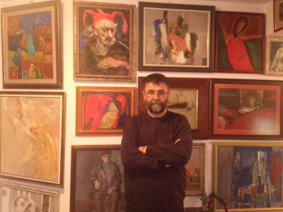 Христо Стоянов с  колекцията му