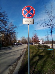 знаци паркиране Гребна база (2)